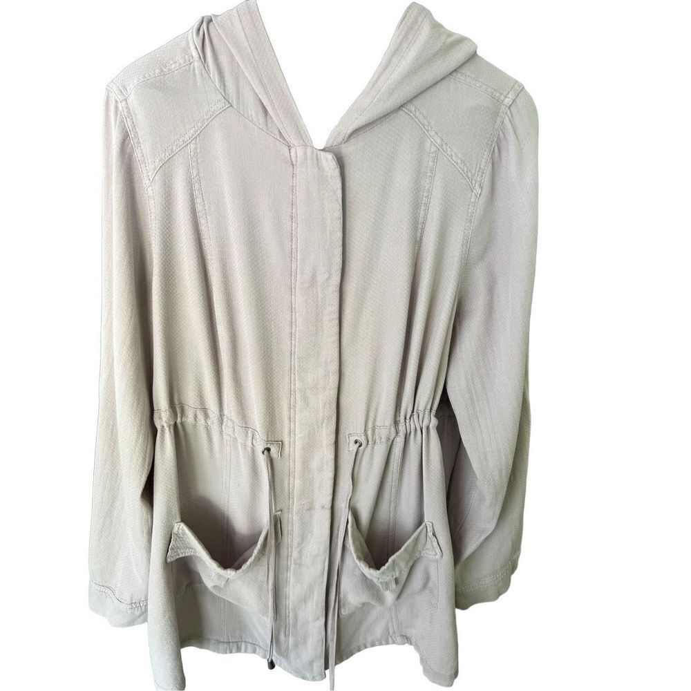 Torrid Hoodie Jacket Women’s Drawstring Full Zipper & Button Front Long or butto